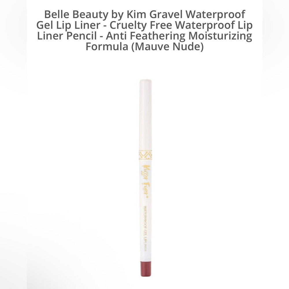 Belle Waterproof Lip Liner - Mauve Nude